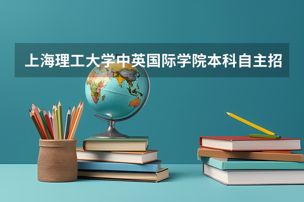 上海理工大学中英国际学院本科自主招生有什么要求？