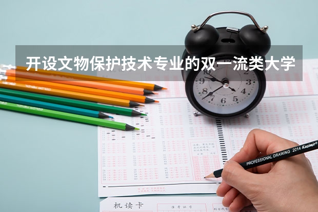 开设文物保护技术专业的双一流类大学名单汇总
