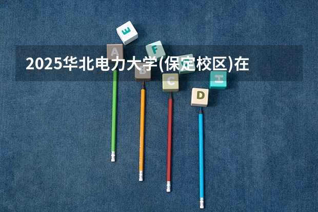 2025华北电力大学(保定校区)在山东招生计划一览表