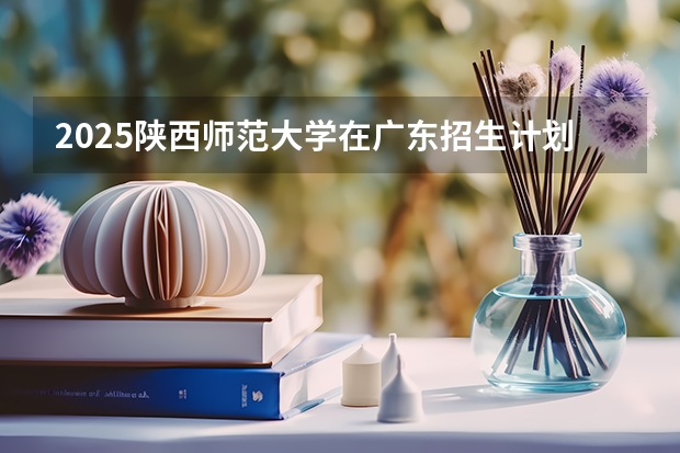 2025陕西师范大学在广东招生计划一览表