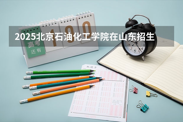 2025北京石油化工学院在山东招生计划一览表