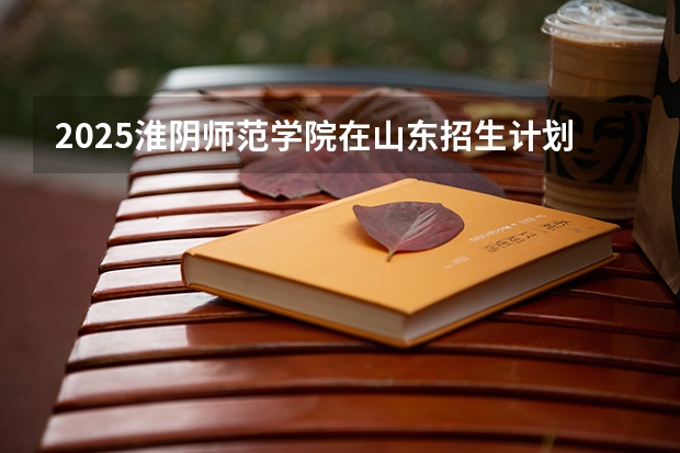2025淮阴师范学院在山东招生计划一览表