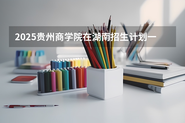 2025贵州商学院在湖南招生计划一览表