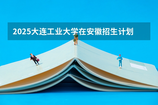 2025大连工业大学在安徽招生计划一览表
