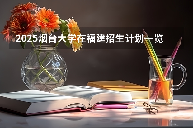 2025烟台大学在福建招生计划一览表