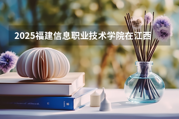 2025福建信息职业技术学院在江西招生计划一览表