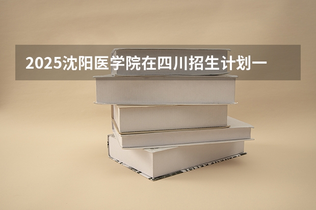 2025沈阳医学院在四川招生计划一览表