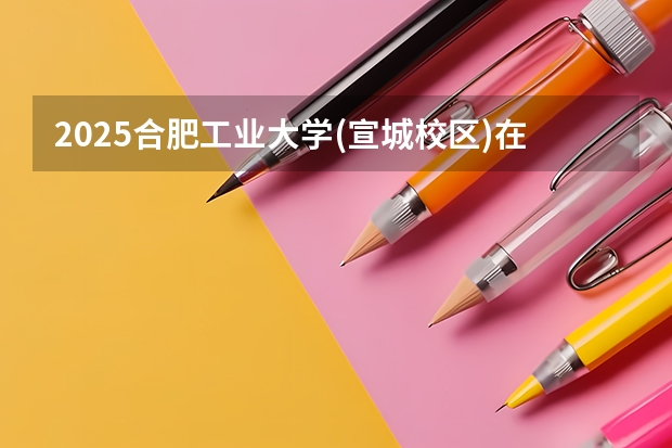 2025合肥工业大学(宣城校区)在黑龙江招生计划一览表