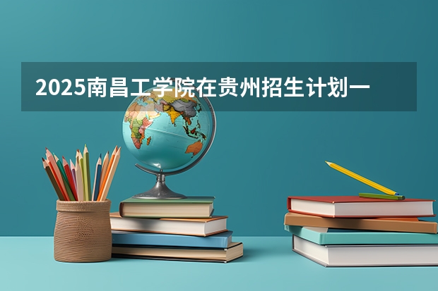 2025南昌工学院在贵州招生计划一览表