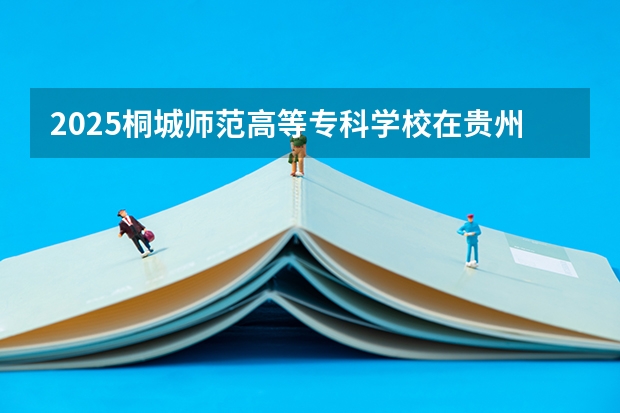 2025桐城师范高等专科学校在贵州招生计划一览表