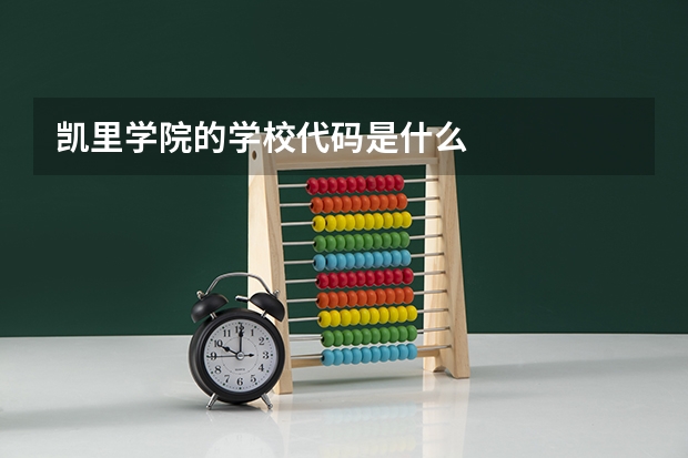 凯里学院的学校代码是什么