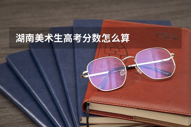 湖南美术生高考分数怎么算